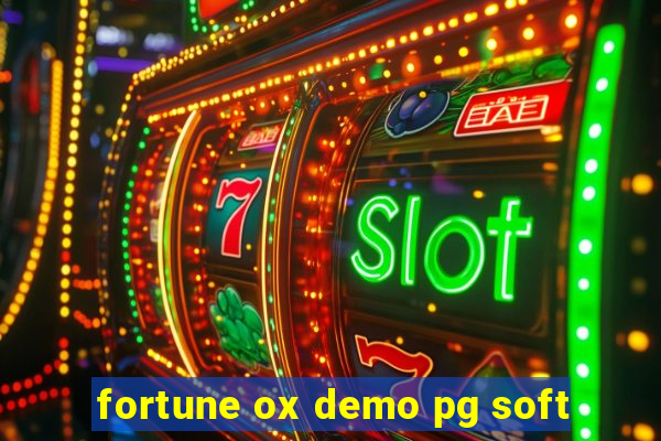 fortune ox demo pg soft